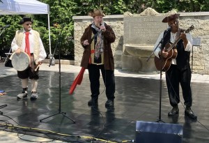 Dave, Bruce and Tom at MacFest, 2025